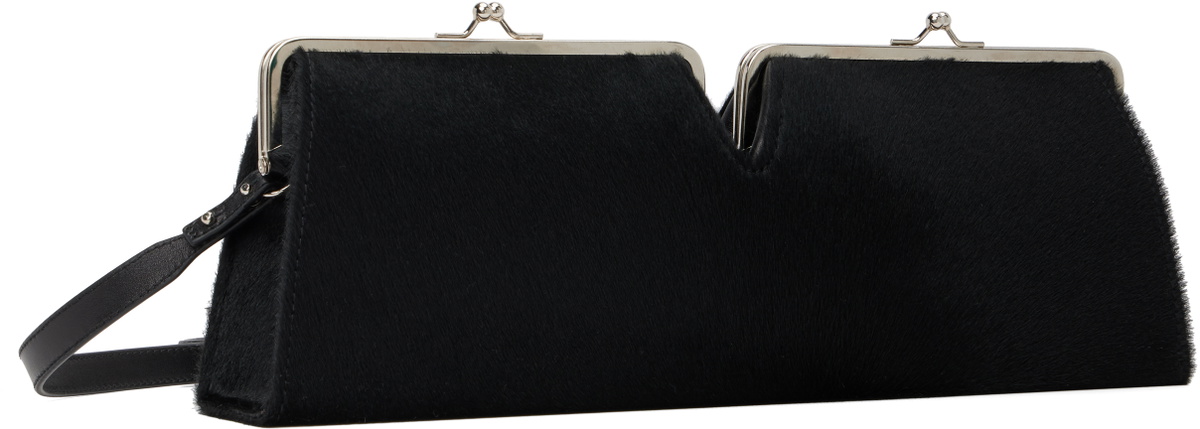 FIDAN NOVRUZOVA Black Bibi Baguette Bag