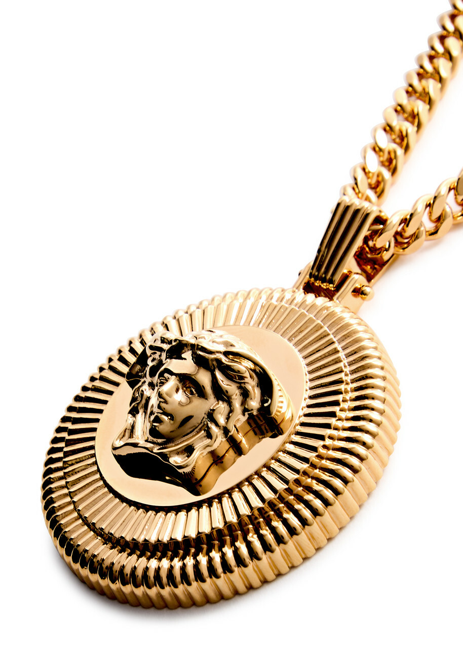 Versace Medusa Biggie Chain Necklace - Gold - One Size Versace