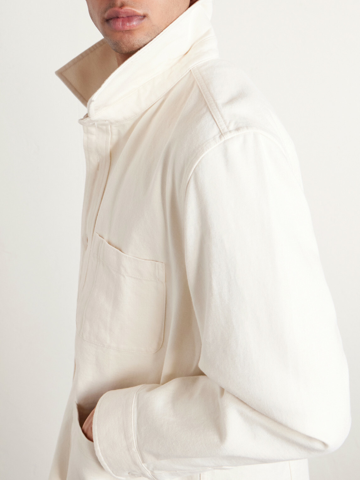 Corridor - Misha Cotton-Twill Overshirt - Neutrals