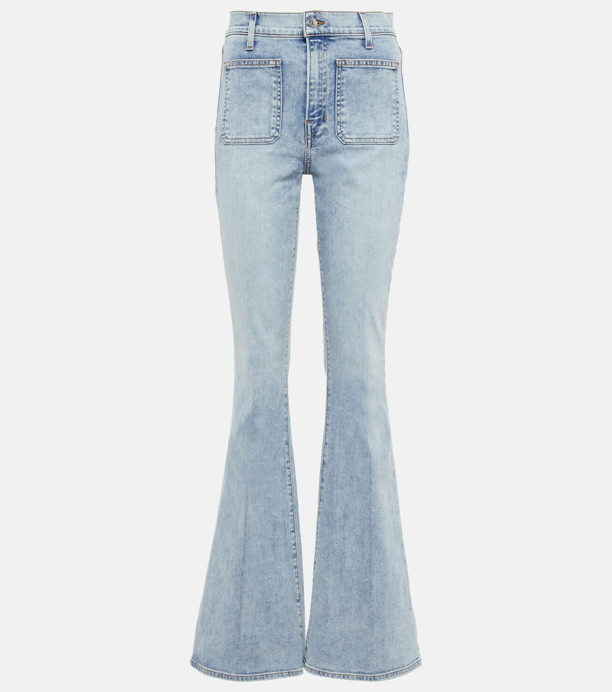 Veronica Beard Florence high-rise flared jeans Veronica Beard