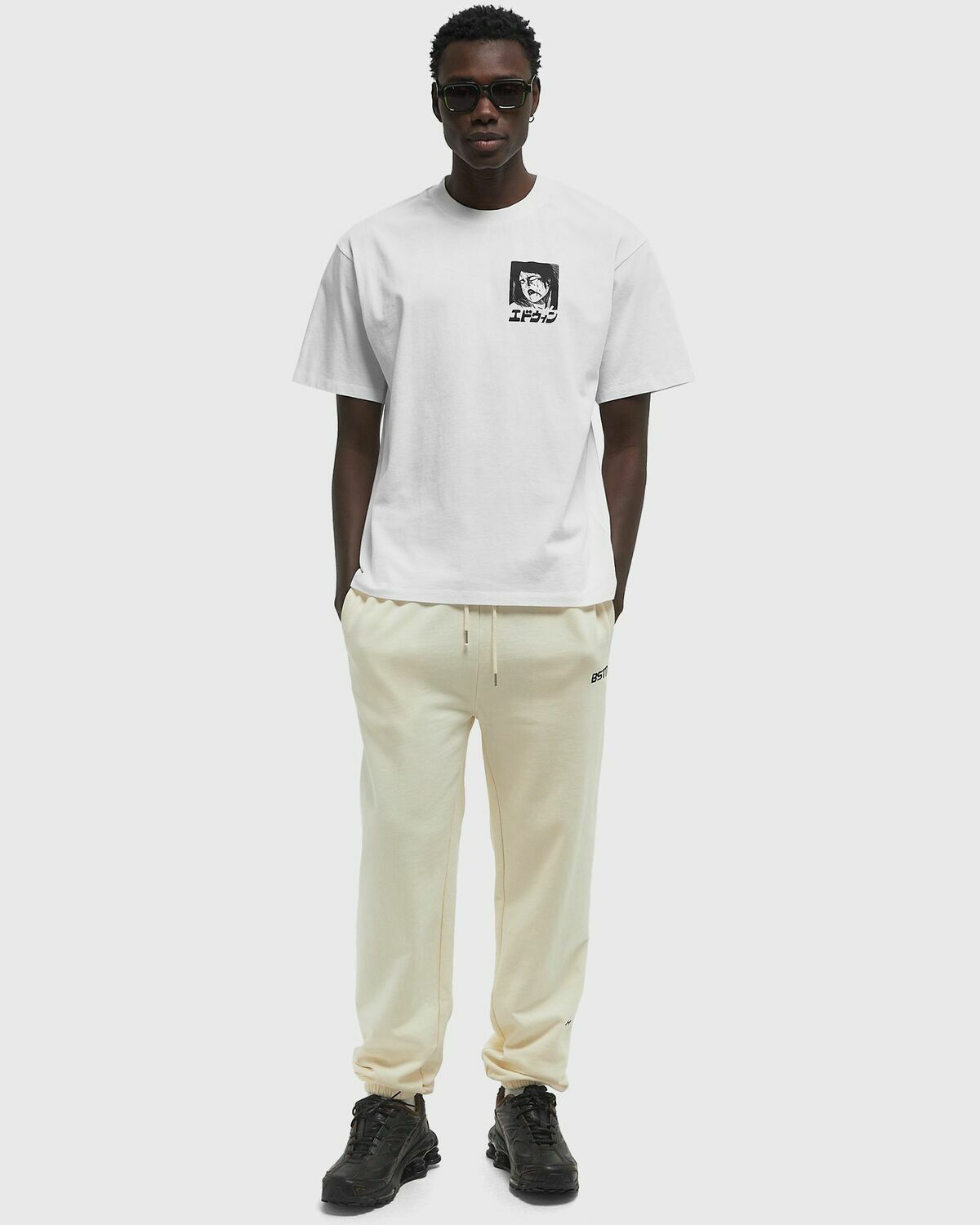 Edwin Kouichi Matsuda TS White Mens Shortsleefe