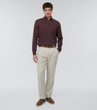 Loro Piana - Mezzocollo Balfour cashmere, wool, and silk sweater