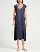 Crossley Womens Midi dress in Navy