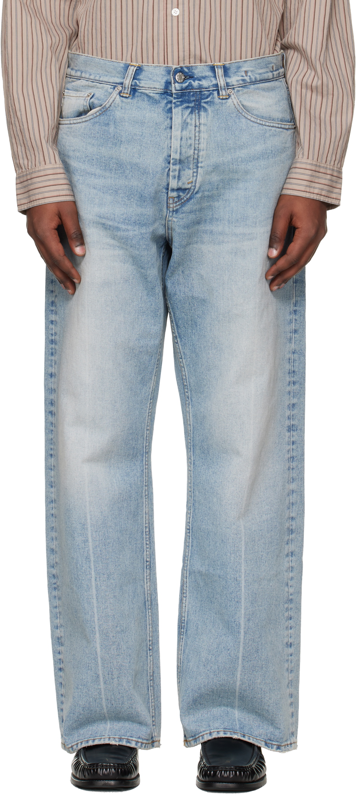 HOPE Blue Loose-Fit Jeans