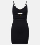 ViX Paula Hermanny Nika cutout embellished minidress