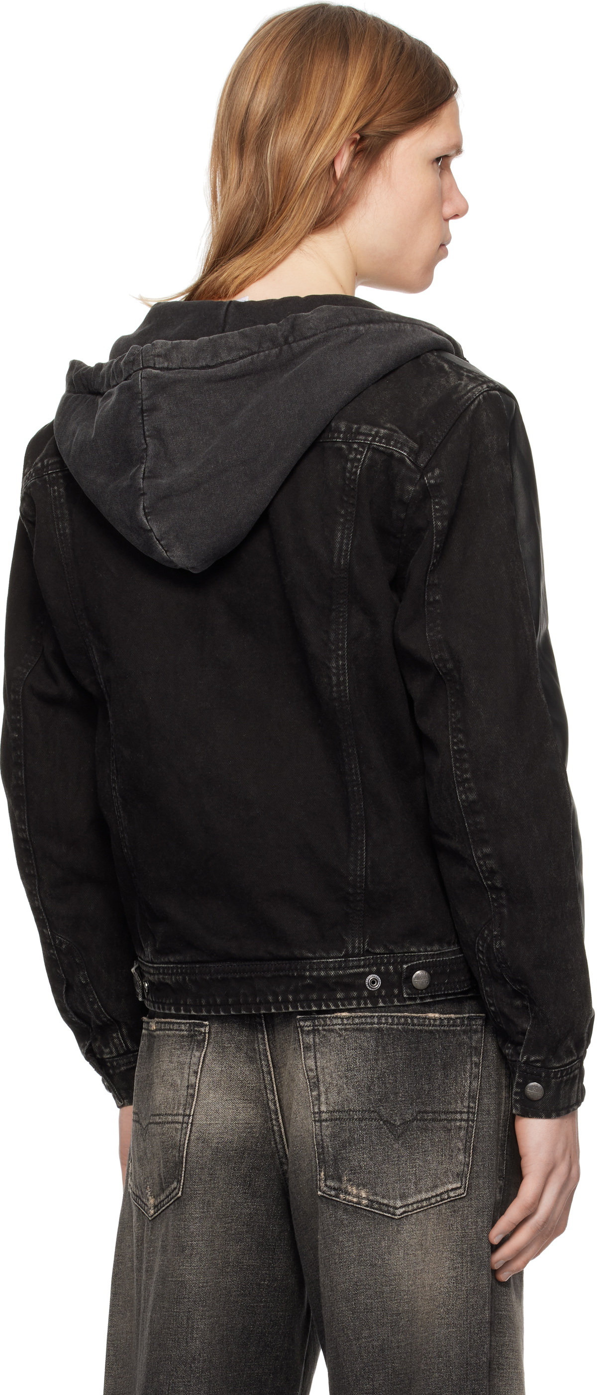Diesel Black L-Ochs Jacket Diesel