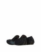 Ferragamo Womens Loafers in Navy