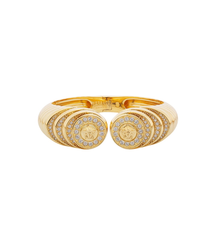 Photo: Versace Medusa embellished cuff bracelet