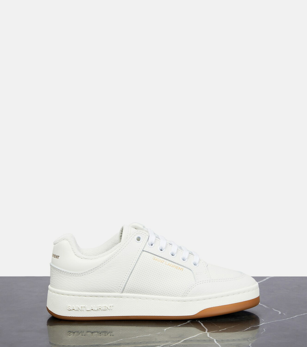 Saint Laurent SL/61 low-top leather sneakers