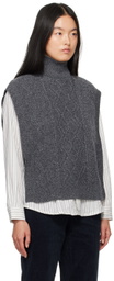 A.P.C. Gray Cameron Vest