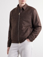 Paul Smith - Wool-Blend Bouclé Blouson Jacket - Brown