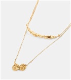 Alighieri 24kt gold-plated necklace