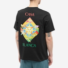 Casablanca Men's Les Elements T-Shirt in Black