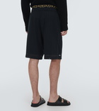 Versace Greca Border mesh shorts