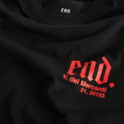 END. City Series 2.0 Milan T-Shirt in Black