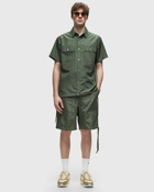 Taion Military Half Sleeve Shirts Green - Mens - Shortsleeves