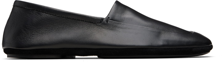 Photo: LEMAIRE Black Indoor Slipper Loafers
