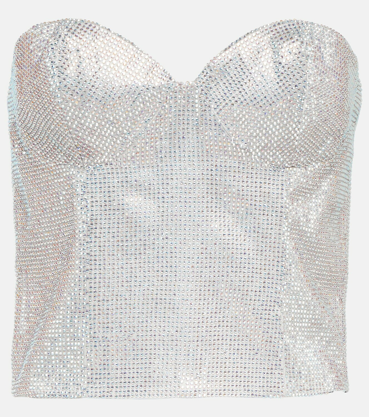 Costarellos Embellished bustier top