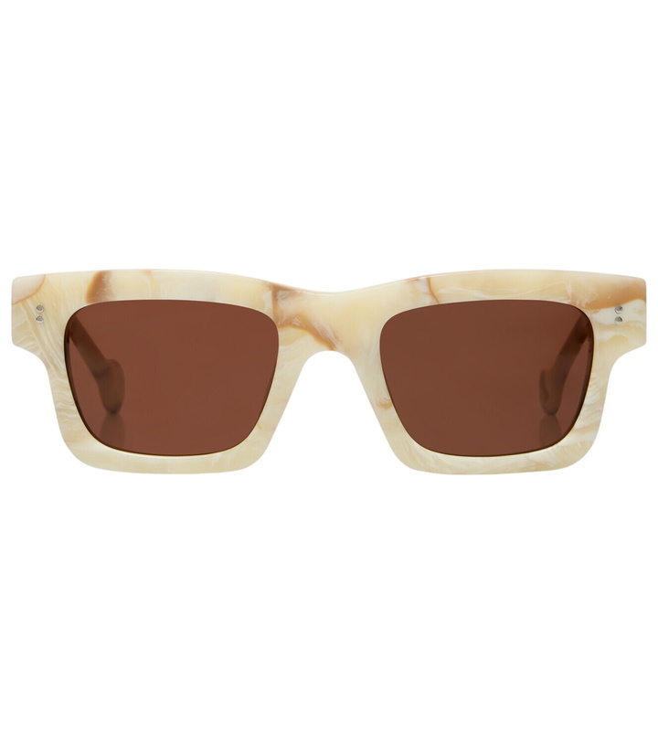 Photo: JW Anderson Rectangular sunglasses