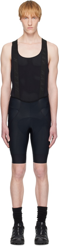 Photo: MAAP Black Team Bib Evo Cargo Shorts