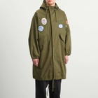 END. x Universal Works Men's Shipp Inn Parka Jacket in Light Olive