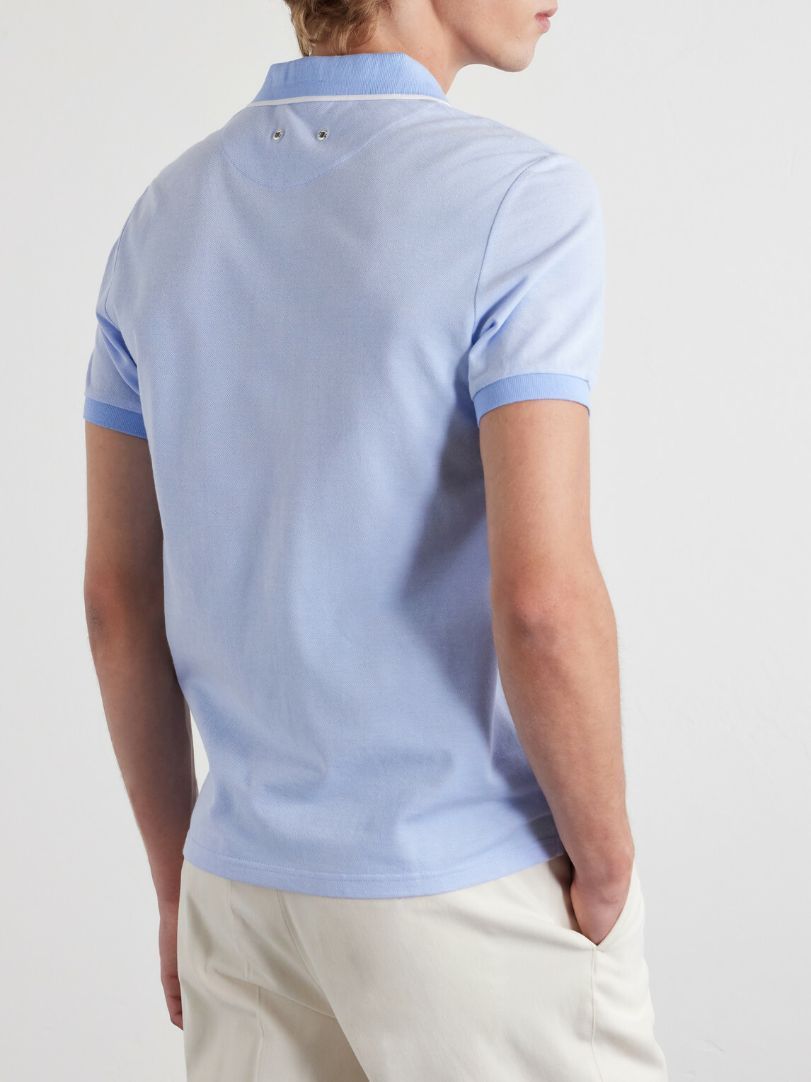 Vilebrequin - Palatin Cotton-Piqué Polo Shirt - Blue