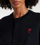Ami Paris Ami De Cœur wool cardigan