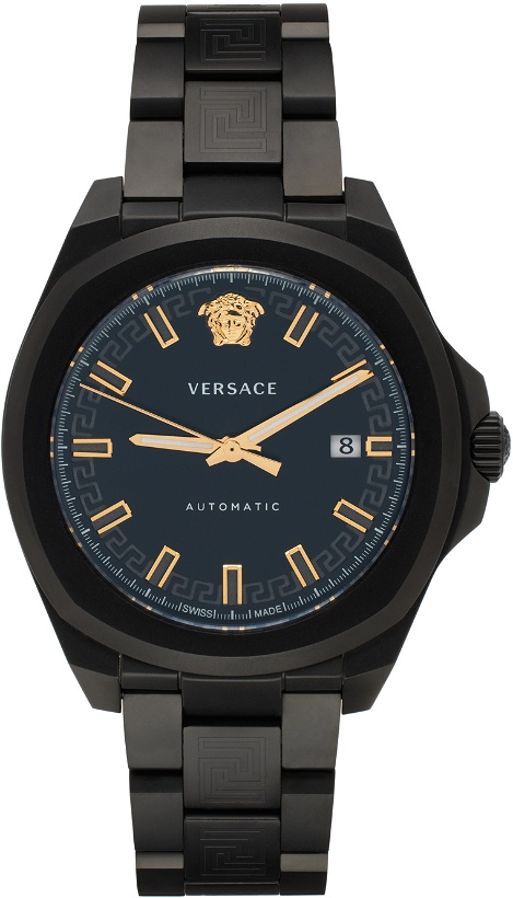 Photo: Versace Black Geo Automatic Watch