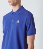 Moncler Logo cotton polo shirt