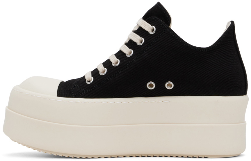 Rick Owens DRKSHDW Black Porterville Double Bumper Low Rick Owens DRKSHDW Black Porterville Double Bumper Low