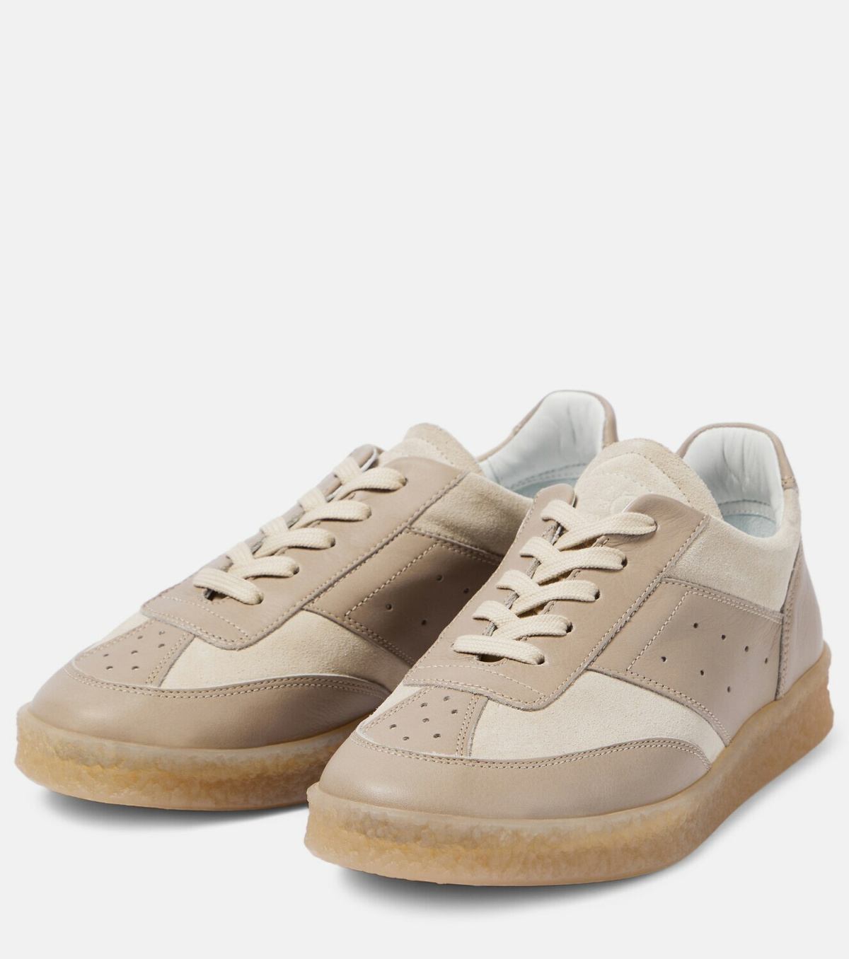 MM6 Maison Margiela Leather sneakers MM6 Maison Margiela