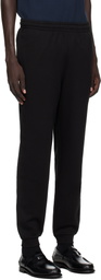 Lacoste Black Tapered Leg Sweatpants