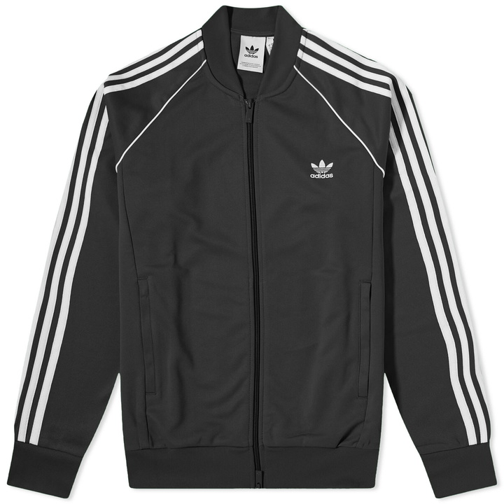 Photo: Adidas Men's Superstar Track Top in Black/White