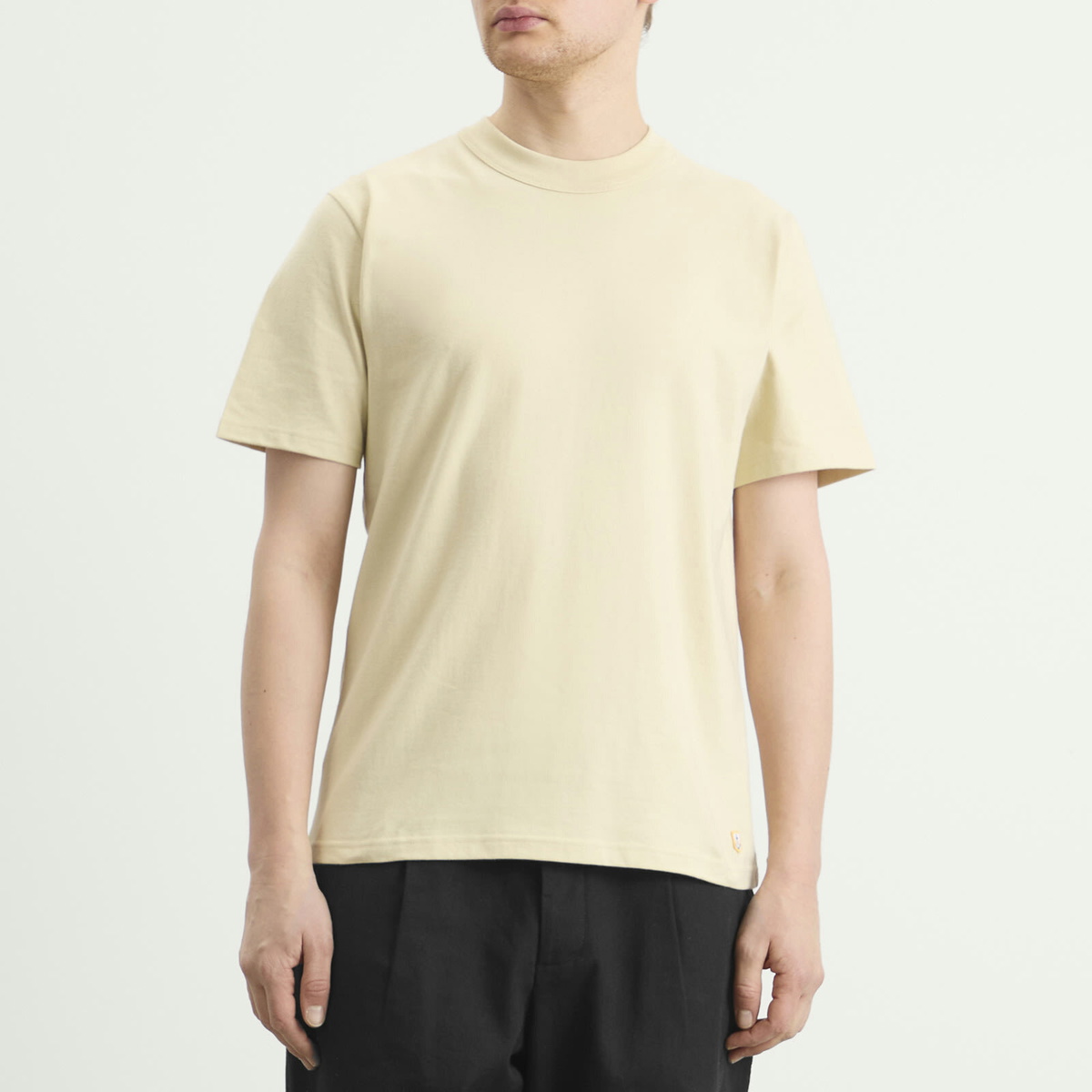 Armor-Lux Men's Callac Classic T-Shirt in Gravel
