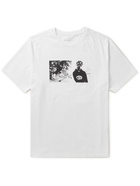 Pop Trading Company - Printed Cotton-Jersey T-Shirt - White