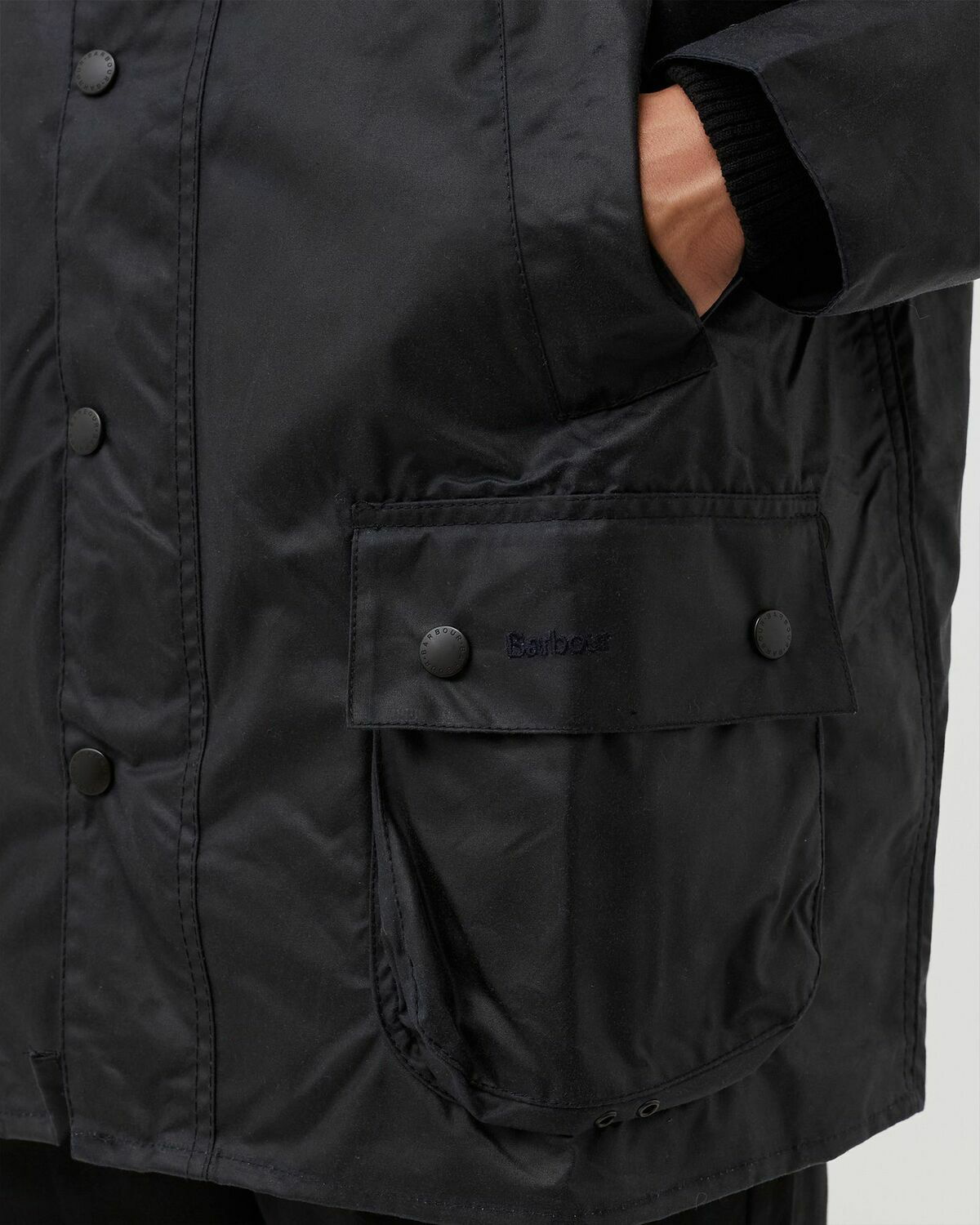 Barbour Bedale Wax Jacket Black