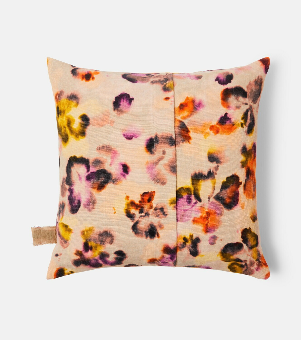 The House of Lyria Amyris printed linen cushion