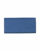 Valextra Womens Wallet in Blue