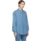 Calvin Klein 205W39NYC Blue Denim Jaws Shirt