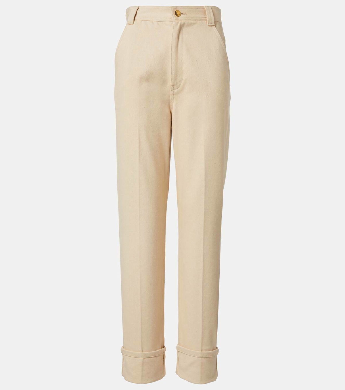 Loro Piana Garey high-rise straight jeans