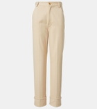 Loro Piana Garey high-rise straight jeans