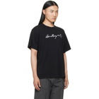 MM6 Maison Margiela Black Overdyed Jersey T-shirt
