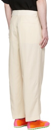 Nanushka Off-White Floris Trousers