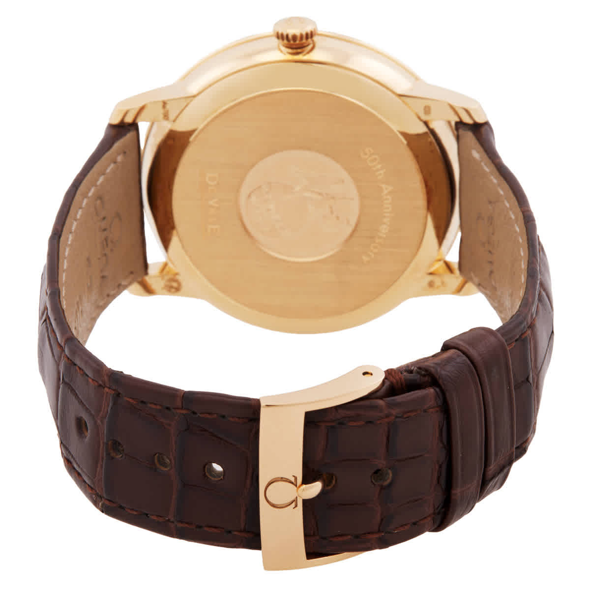 Omega De Ville Prestige Automatic Chronometer White Dial Mens Watch 424.53.40.20.04.005