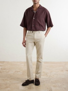 Mr P. - Samuel Straight-Leg Organic Cotton Chinos - Neutrals