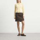 DUNST Women's Cardigan in Soft Yellow