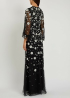 Huishan Zhang Micheline Crystal-embellished Tulle Gown Black