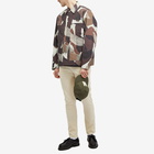 Norse Projects Men's Pelle Camo Nylon Insulated Jacket in Espresso