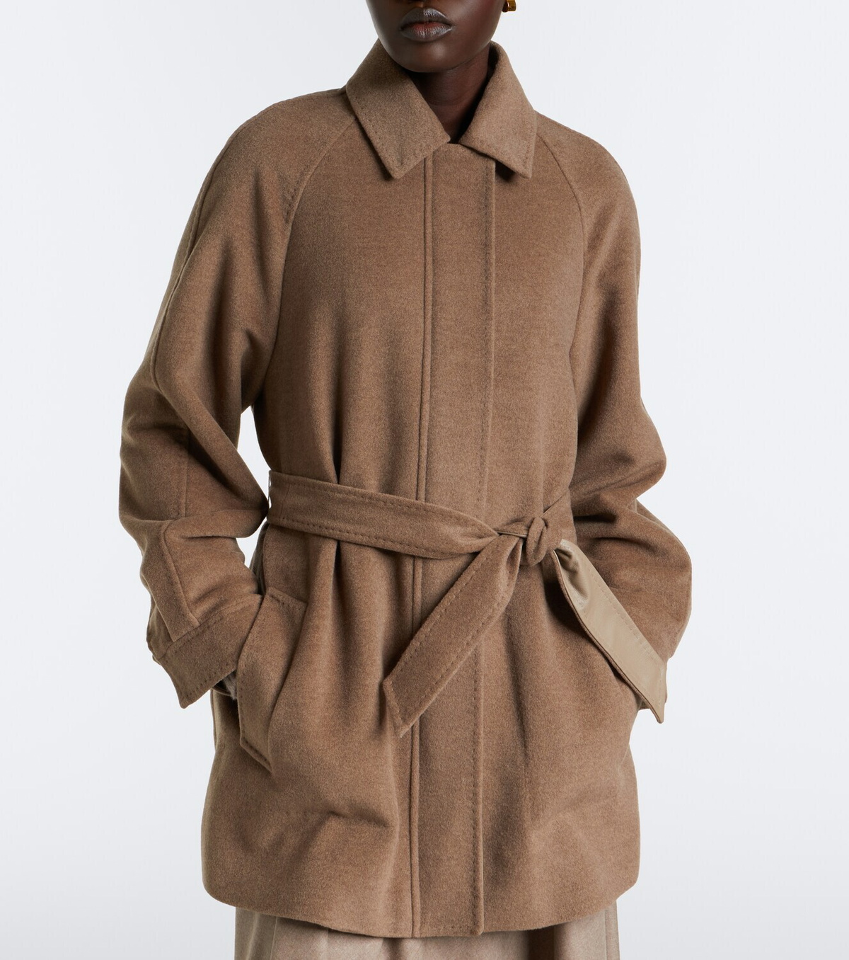 Max Mara Cashmere wrap coat