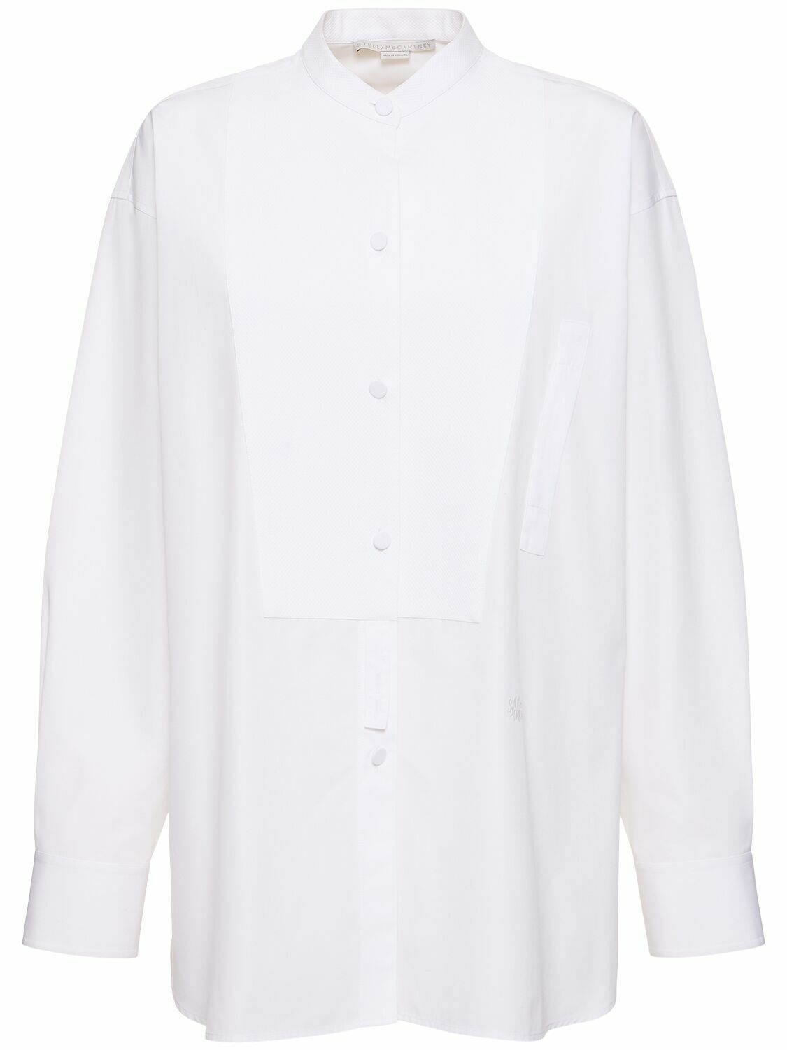 Haut Stella McCartney Lola En Coton Et Soie - Taille 44, Occasion Très Bon État
